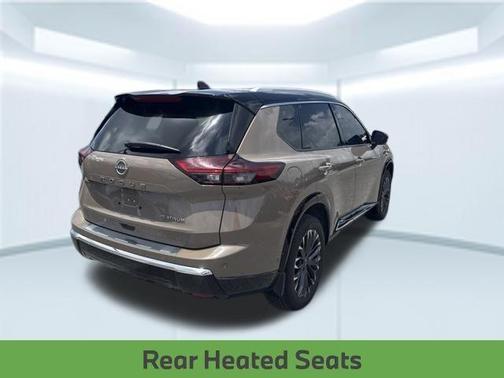 Dk Beige Blk 2024 Nissan Rogue Platinum