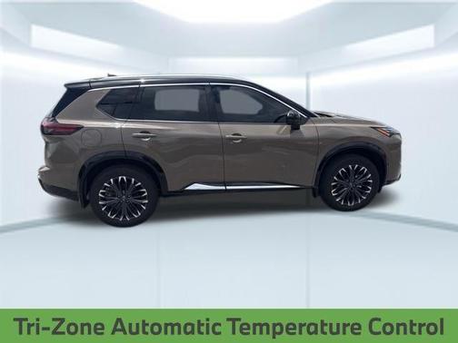 Dk Beige Blk 2024 Nissan Rogue Platinum