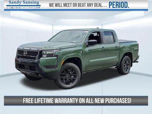 Green 2026 Nissan Frontier SV