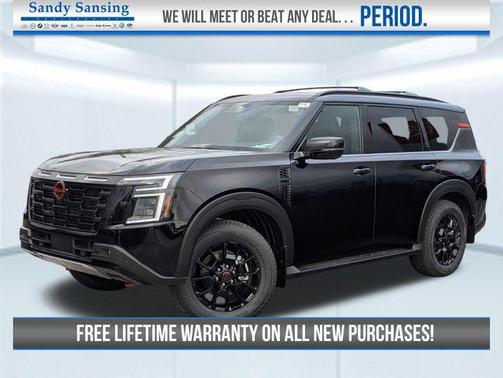 Black 2026 Nissan Armada PRO-4X