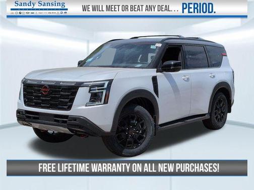 White 2026 Nissan Armada PRO-4X