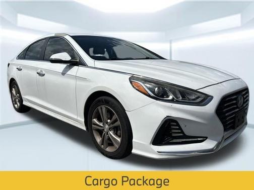Quartz White Pearl 2018 Hyundai SONATA SEL