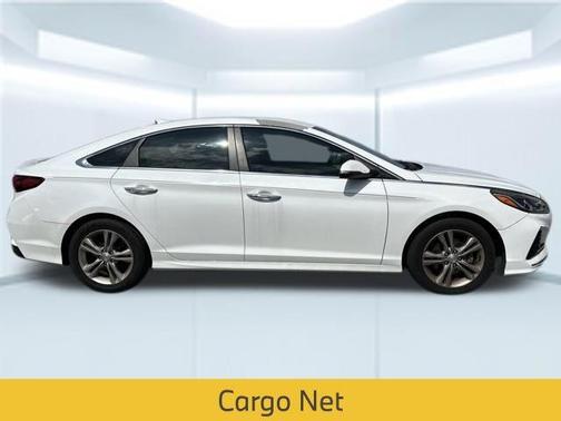 Quartz White Pearl 2018 Hyundai SONATA SEL