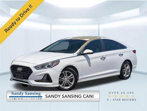 Quartz White Pearl 2018 Hyundai SONATA SEL