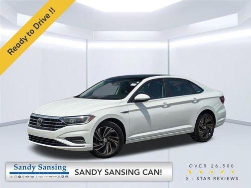 Pure White 2019 Volkswagen Jetta 1.4T SEL Premium