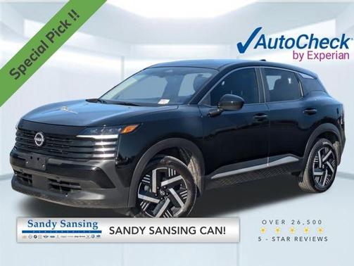 Super Black 2025 Nissan Kicks SV