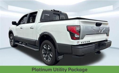 White 2023 Nissan Titan Platinum Reserve