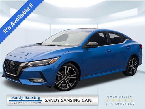 Electric Blue Metallic 2023 Nissan Sentra SR