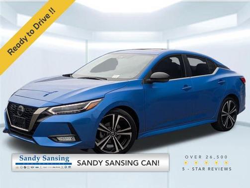 Electric Blue Metallic 2023 Nissan Sentra SR