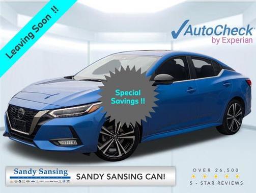 Electric Blue Metallic 2023 Nissan Sentra SR