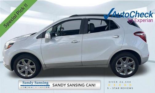 White Frost Tri-Coat 2018 Buick Encore Premium