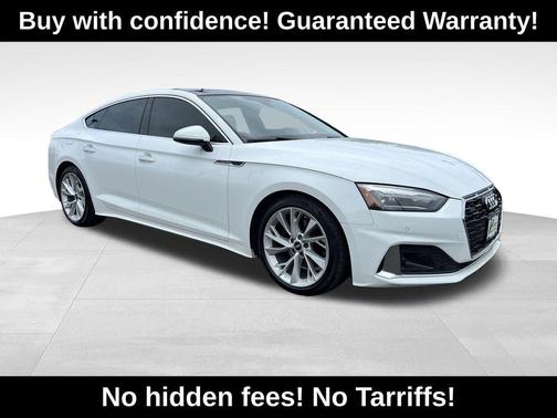 White 2021 Audi A5 Sportback Premium