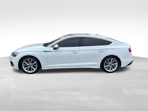 White 2021 Audi A5 Sportback Premium