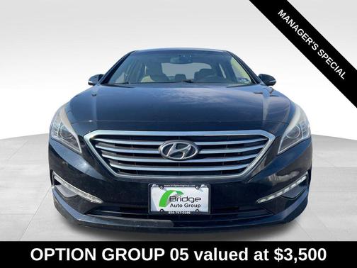 Phantom Black 2015 Hyundai SONATA Limited