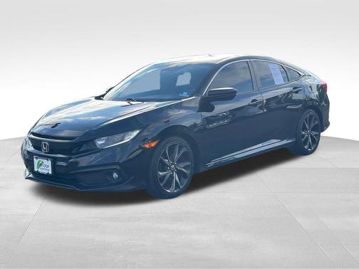 Crystal Black Pearl 2020 Honda Civic Sport
