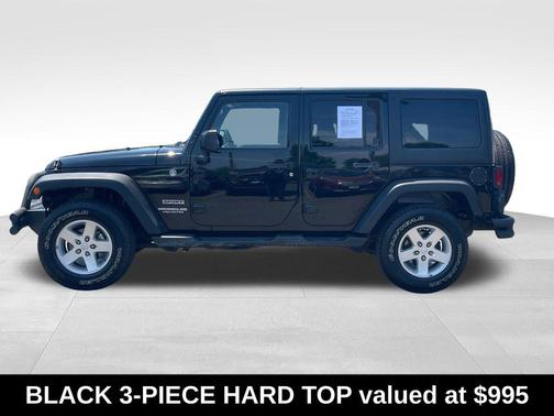 Black Clearcoat 2015 Jeep Wrangler Unlimited Sport