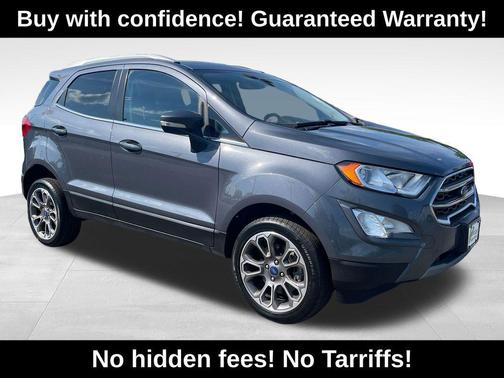 Smoke Metallic 2022 Ford EcoSport Titanium