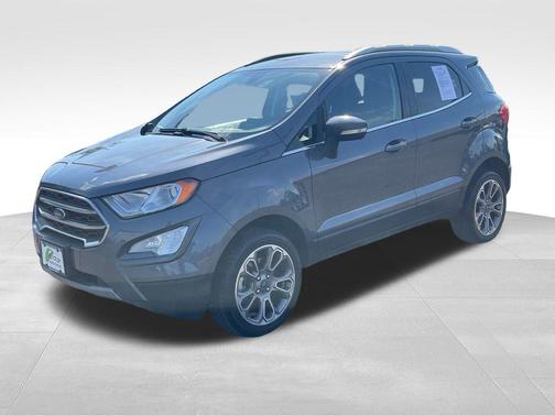 Smoke Metallic 2022 Ford EcoSport Titanium