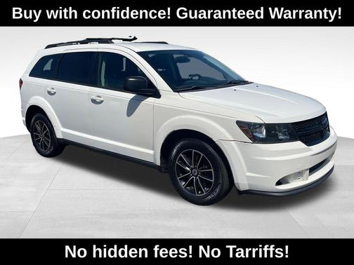 Vice White 2018 Dodge Journey SE