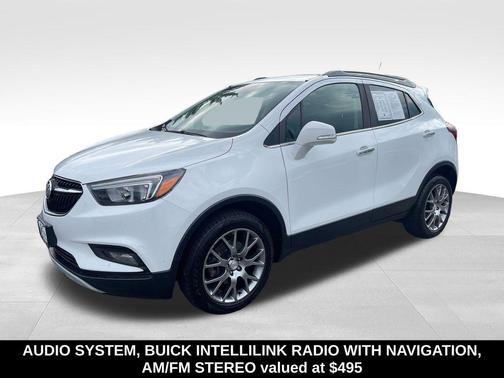 Summit White 2017 Buick Encore Sport Touring