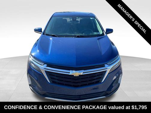 Blue 2022 Chevrolet Equinox 1LT