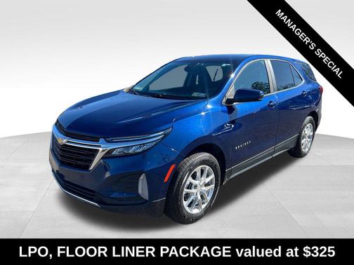 Blue 2022 Chevrolet Equinox 1LT