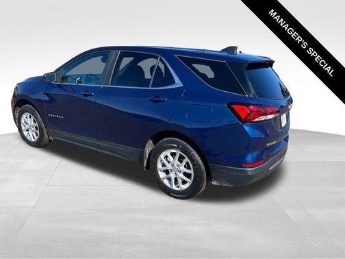 Blue 2022 Chevrolet Equinox 1LT