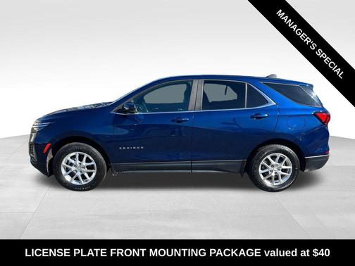 Blue 2022 Chevrolet Equinox 1LT