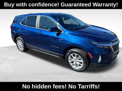 Blue 2022 Chevrolet Equinox 1LT