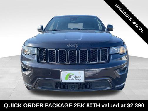 Sangria Metallic Clearcoat 2021 Jeep Grand Cherokee 80th Anniversary 4X4
