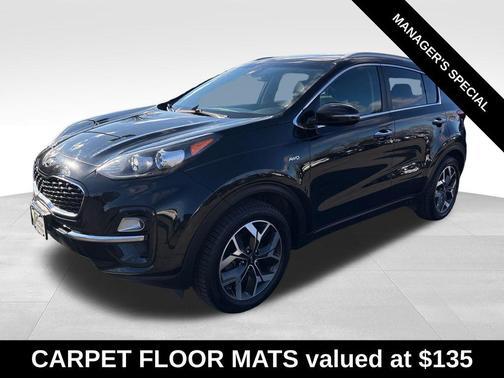 Black Cherry Pearl 2020 Kia Sportage EX
