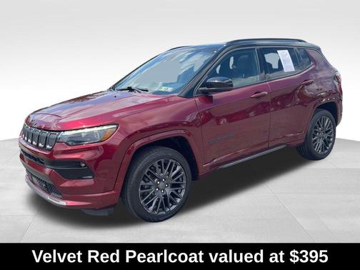 Velvet Red Pearlcoat 2022 Jeep Compass High Altitude