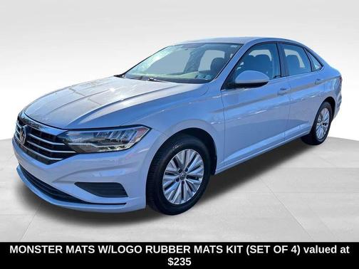 White Silver Metallic 2019 Volkswagen Jetta 1.4T S