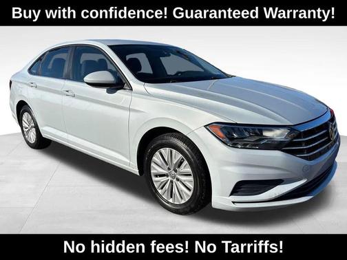 White Silver Metallic 2019 Volkswagen Jetta 1.4T S