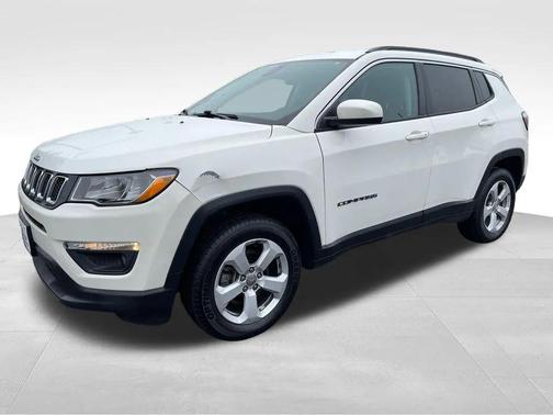 White Clearcoat 2021 Jeep Compass Latitude