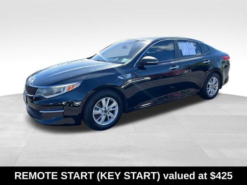Ebony Black 2018 Kia Optima LX