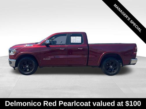 Red 2020 RAM 1500 Laramie