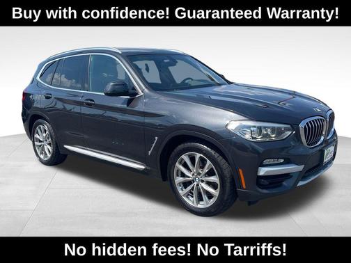 Dark Graphite Metallic 2018 BMW X3 xDrive30i