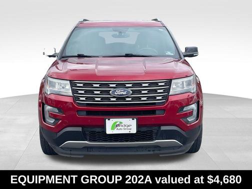 Ruby Red Metallic Tinted Clearcoat 2017 Ford Explorer XLT