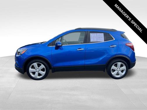 Brilliant Blue Metallic 2018 Buick Encore Preferred II