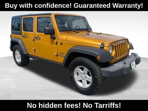 Black Clearcoat 2014 Jeep Wrangler Unlimited Sport
