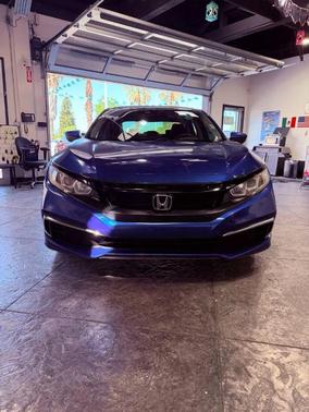 Cosmic Blue Metallic 2019 Honda Civic LX