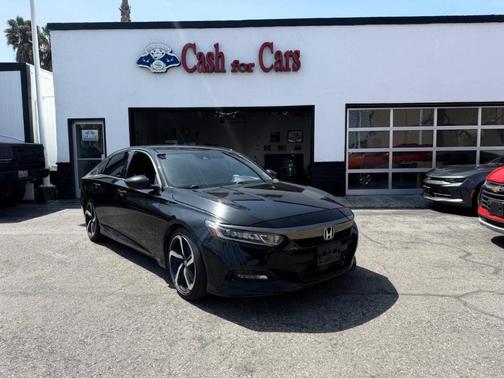 Crystal Black Pearl 2019 Honda Accord Sport