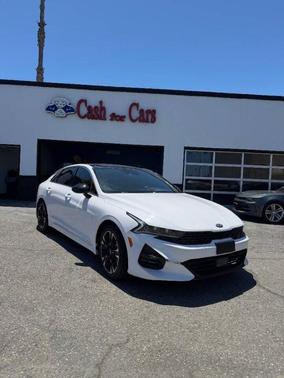 Glacial White Pearl 2021 Kia K5 GT-Line
