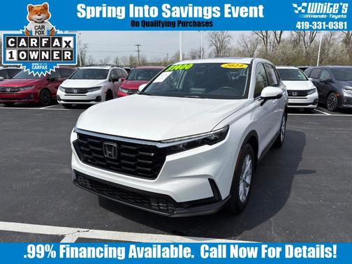 White 2024 Honda CR-V EX