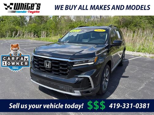Crystal Black Pearl 2025 Honda Pilot Touring