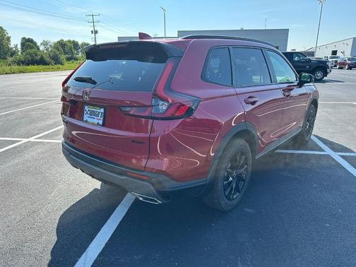 Radiant Red Metallic 2026 Honda CR-V Hybrid Sport-L