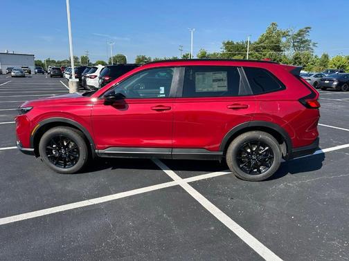 Radiant Red Metallic 2026 Honda CR-V Hybrid Sport-L