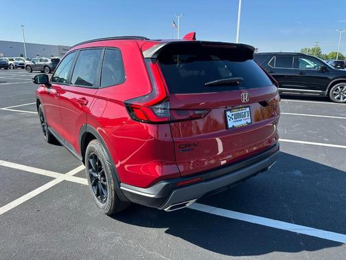 Radiant Red Metallic 2026 Honda CR-V Hybrid Sport-L
