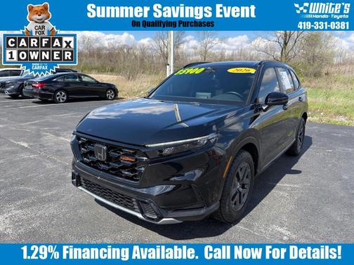 Crystal Black Pearl 2026 Honda CR-V Hybrid TrailSport